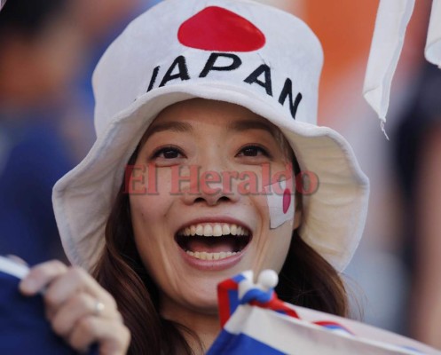 La belleza engalana el duelo Japón vs Senegal en el Mundial de Rusia 2018 (Fotos)