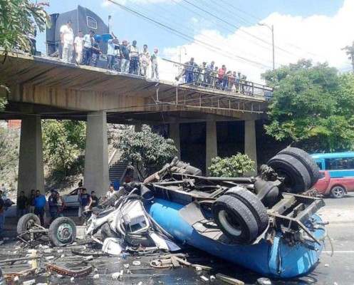 Honduras: 11 insólitos accidentes de tránsito