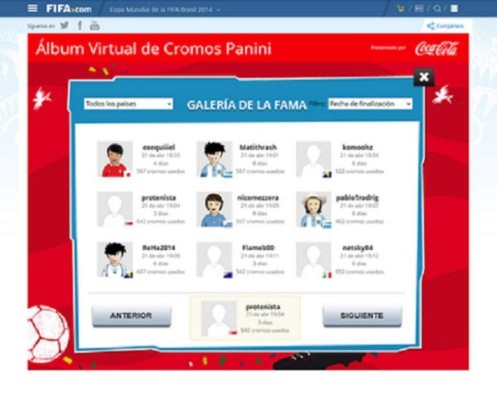 FIFA le reinicia álbum virtual Panini a tramposos