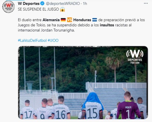 Así reacciona el mundo por los insultos racistas en el partido Honduras-Alemania