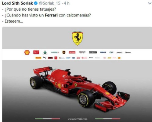 Los más divertidos memes de Ferrari que llenaron las redes sociales