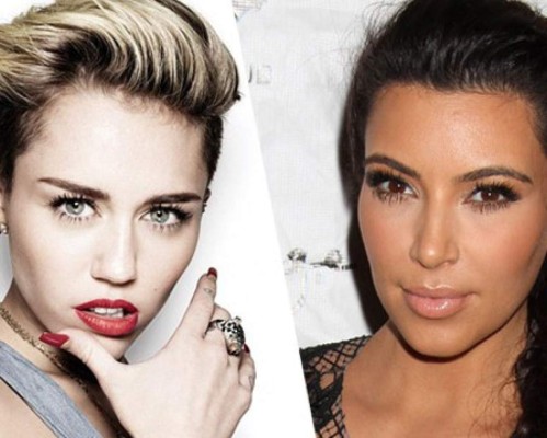 Miley Cyrus publicó 'la peor' foto de Kim Kardashian