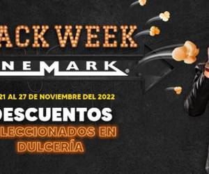 El Blac Week de CineMark se desarrollará del 21 al 27 de noviembre del 2022.