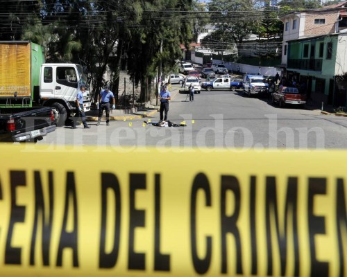 Video registra momento en que matan a supuesto asaltante de camión repartidor de refrescos en Tegucigalpa