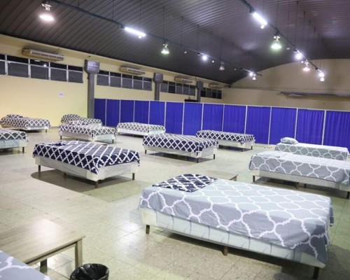 FOTOS: Así es el nuevo centro de triaje en Infop para pacientes con covid-19