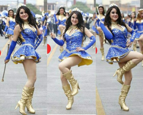 Campanita reaparece en los desfiles hondureños como presentadora de Televicentro