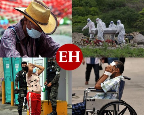 Las 25 fotografías más dolorosas de la pandemia en Honduras