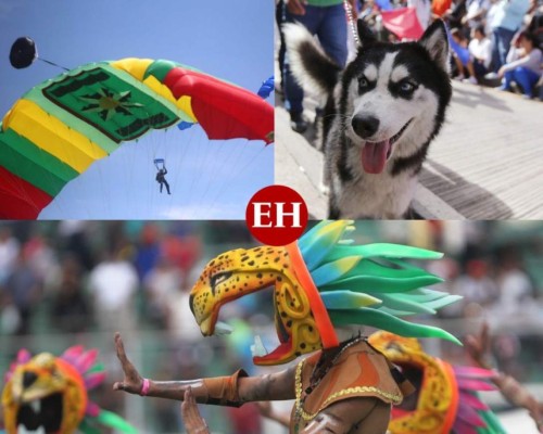 FOTOS: Curiosidades que han marcado los desfiles en Honduras