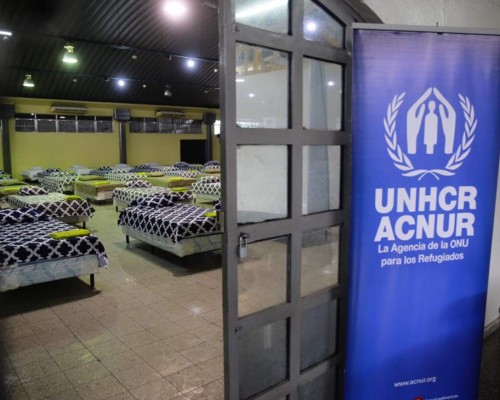EN FOTOS: El interior del centro de aislamiento para migrantes retornados en Infop