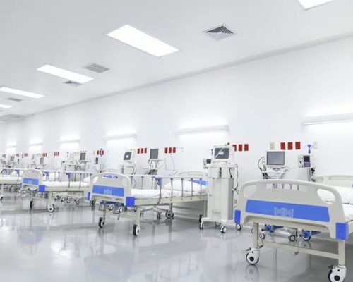 Las primeras imágenes del exclusivo hospital para covid-19 en El Salvador