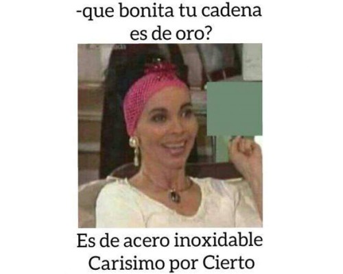 Los memes 'Carísimo por cierto' que inundan las redes sociales