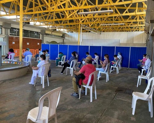 FOTOS: Así es el nuevo centro de triaje en Infop para pacientes con covid-19