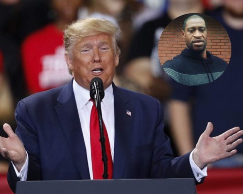 Trump: Es un 'gran día' para George Floyd, por buenos datos de empleo