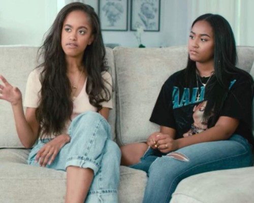 Hijas de Obama hablan de su madre en su primera entrevista
