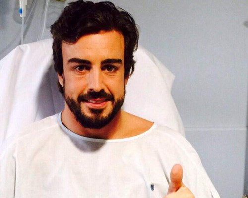 Alonso se 'está recuperando bien' de su accidente, anuncia McLaren