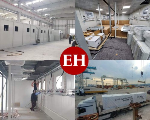 ¿Qué sabemos de la fábrica donde se hicieron los hospitales móviles?