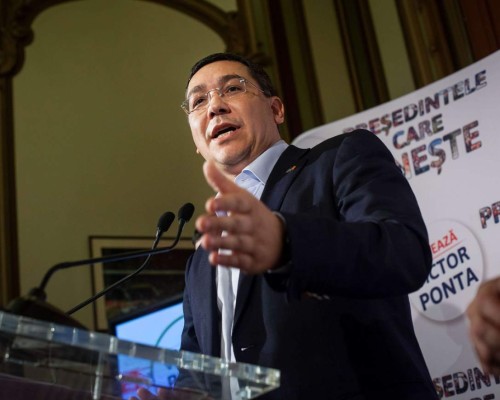 Socialdemócrata Ponta gana primera vuelta en Rumanía