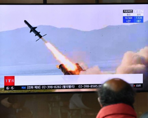Corea del Norte lanza misiles hacia Corea del Sur, ante elecciones