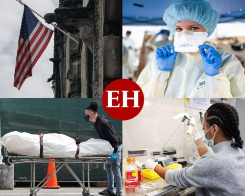 FOTOS: Cómo EEUU se convirtió en el país más golpeado por el Covid-19