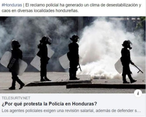 FOTOS: Las violentas protestas de Honduras en los medios internacionales