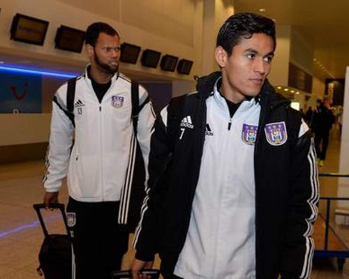 Andy Nájar, retenido por migración en Moscú