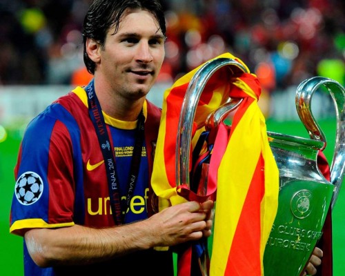 Messi, el hombre récord del Barcelona