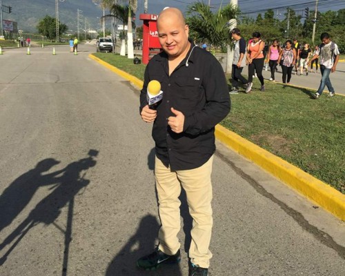 Video: El último reporte informativo del periodista sampedrano Igor Padilla