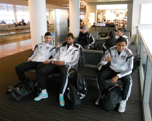 Andy Nájar, retenido por migración en Moscú