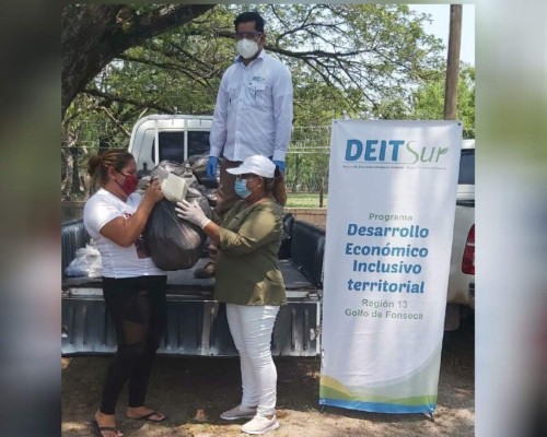 DEIT-SUR dona alimentos e insumos a más de 3 mil familias