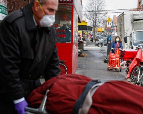 FOTOS: Cómo EEUU se convirtió en el país más golpeado por el Covid-19