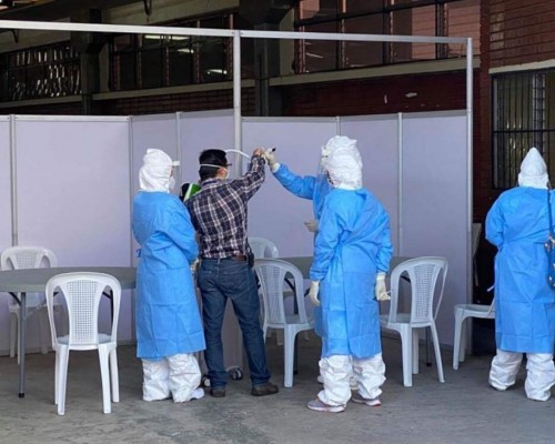 FOTOS: Así es el nuevo centro de triaje en Infop para pacientes con covid-19