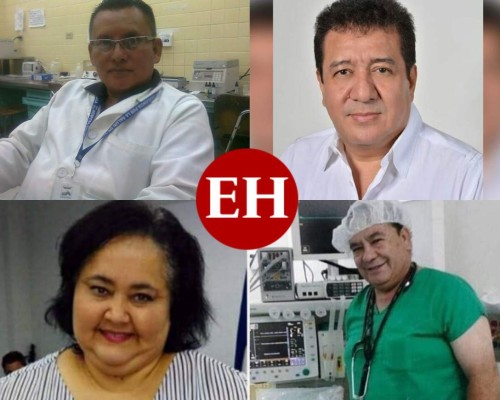 Los rostros del personal de salud que perdieron la batalla contra el covid-19 en Honduras