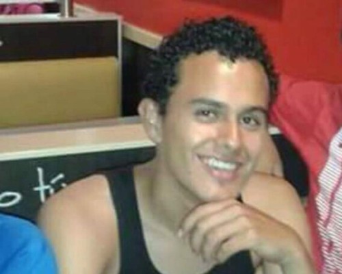 Foto en vida de Ángel Manrique Andrade Reyes (21), asesinado este martes en la colonia La Kennedy de la capital de Honduras.