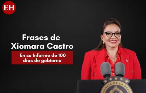 La presidenta Xiomara Castro pronunció su primer discurso en cadena nacional en el que informó sobre los logros y obstáculos que ha enfrentado en su administración. A continuación las mejores frases de su discurso.