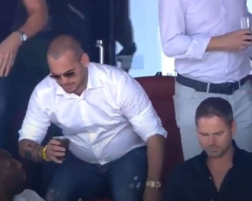 FOTOS: El brutal cambio físico de Wesley Sneijder impacta en redes