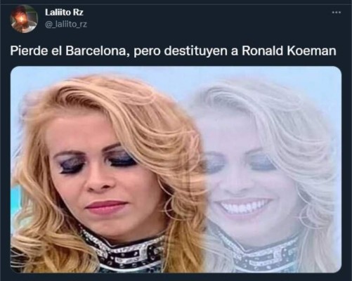 ¡Letales! Los memes que dejó la salida de Koeman del Barcelona