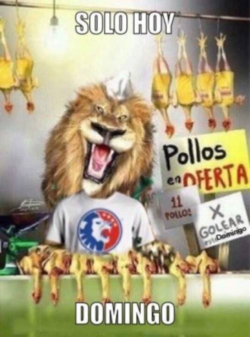 Memes de la goleada del Olimpia al Motagua en el clásico capitalino