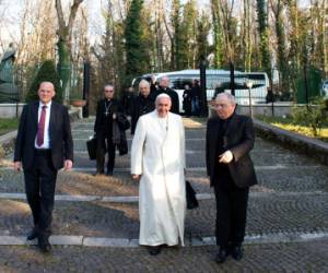 Desde el 9 de marzo el Papa Francisco se encuentra en retiro espiritual junto a otros miembros de la Curia Romana.