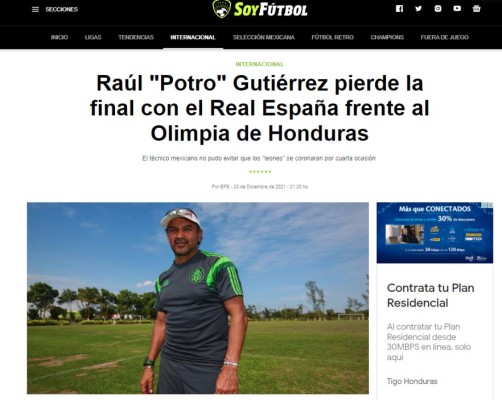 Prensa internacional destaca tetracampeonato del Olimpia de Pedro Troglio