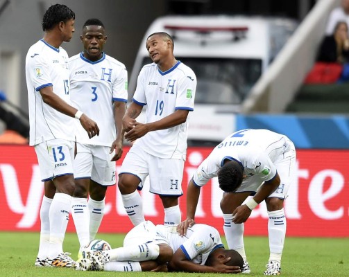 Los 7 récords negativos de Honduras en Brasil 2014