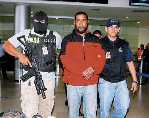 Dos colombianos prófugos ya fueron extraditados a Honduras