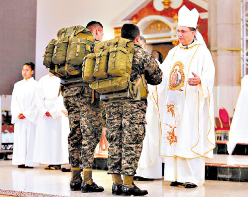 Promover la paz, el mandato que dio Virgen de Suyapa a sus tropas