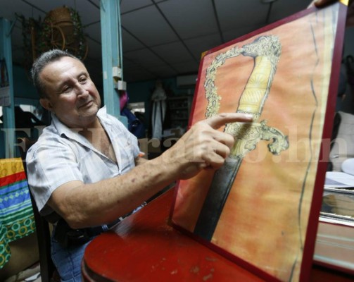 EL HERALDO halló la espada del prócer Francisco Morazán