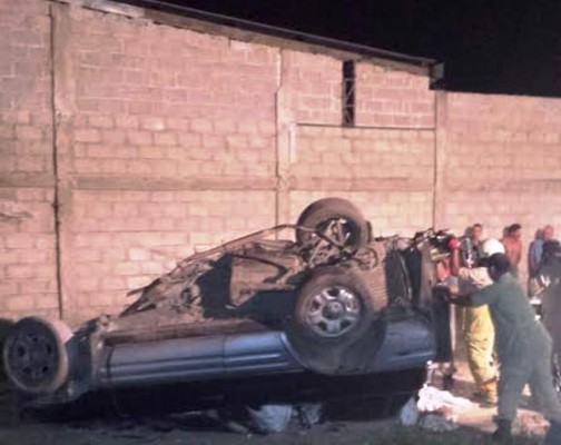 Cuatro miembros de una familia mueren en fatal accidente al oriente de Honduras