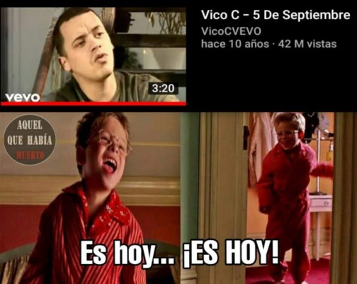 Memes: 'Hoy es 5 de septiembre', pero la hija de Vico C no cumple 13, sino 30