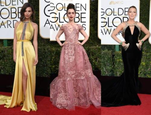 Las mejor vestidas de los Golden Globes 2017