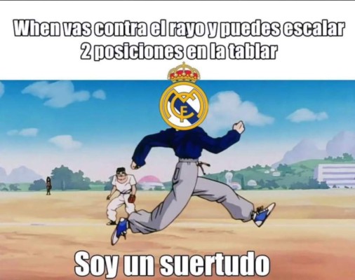 Memes: Las divertidas imágenes que dejó la apretada victoria del Real Madrid sobre el Rayo Vallecano