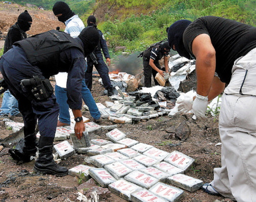 Honduras: Incineran 456 kilos de cocaína incautados en operativos
