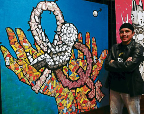 Arte hondureño al aire libre en honor a la mujer