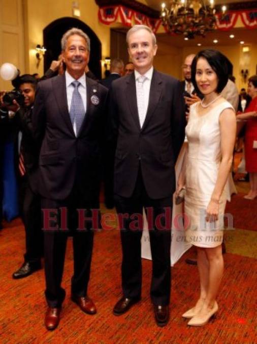 FOTOS: Los invitados a la fiesta de Independencia que celebró la Embajada de EEUU en Tegucigalpa